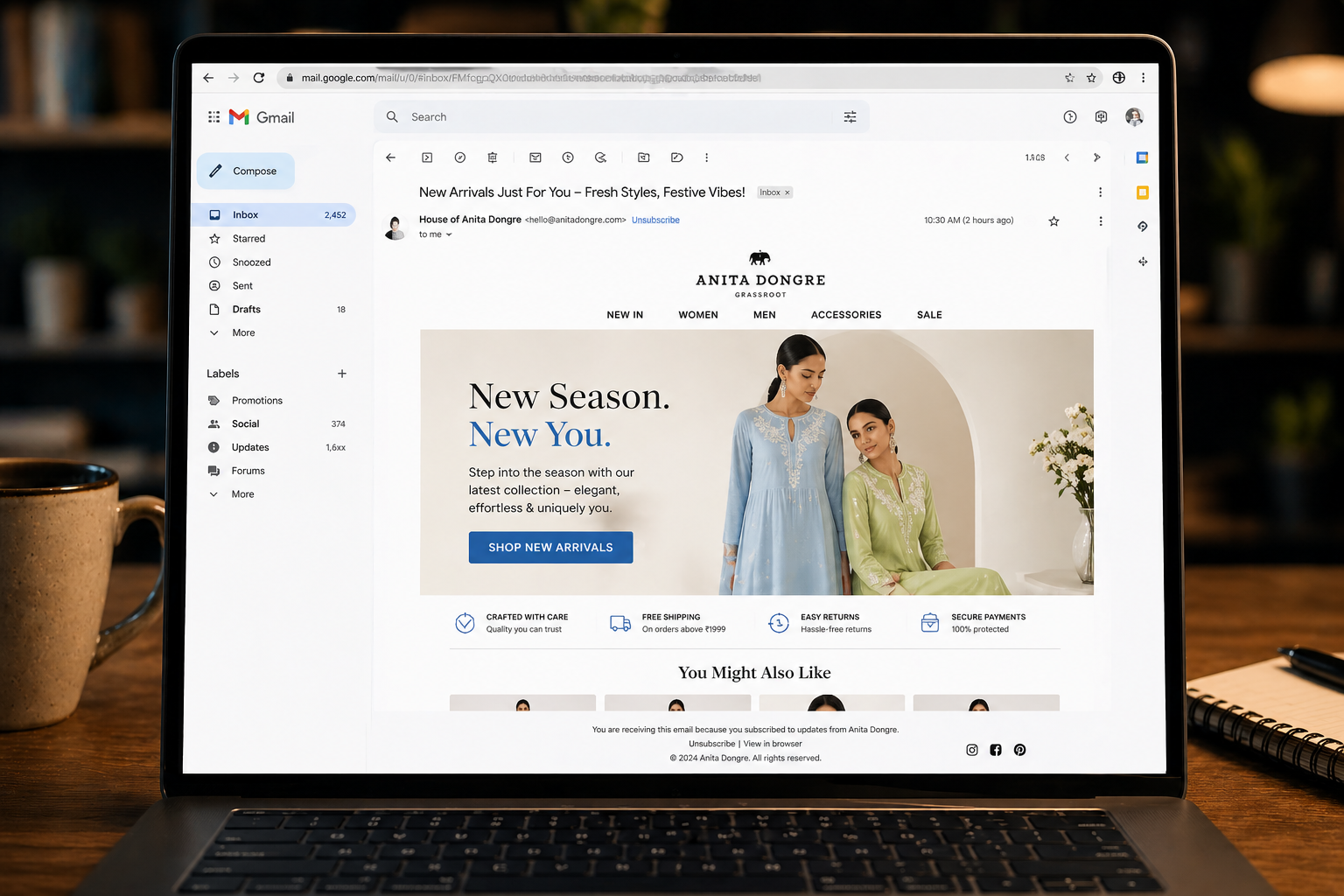 Email marketing campaign design